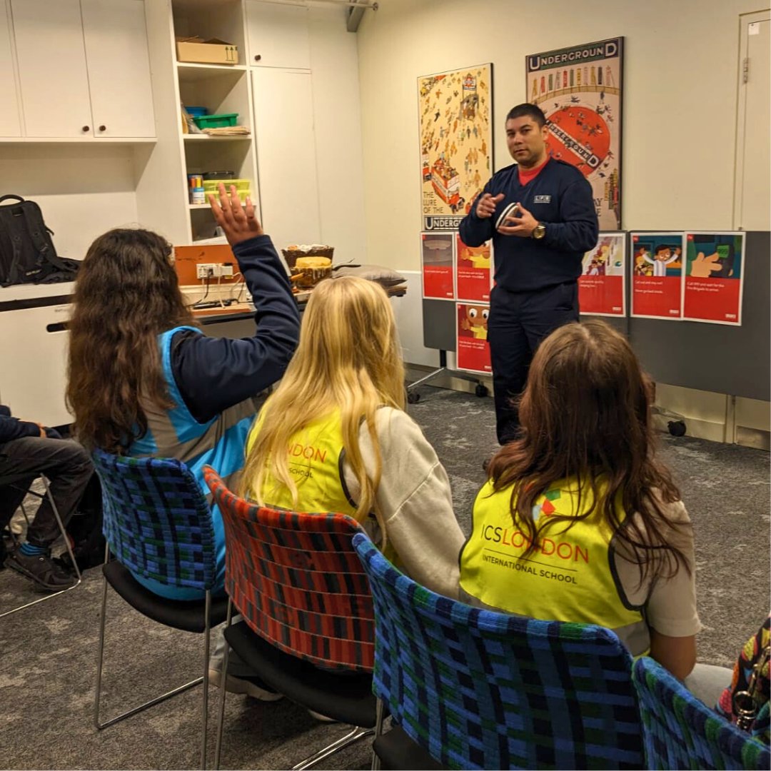 ics_paris's tweet photo. Year 6 Adventures at the London Transport Museum! 🚋 
Students learned:
✅ First Aid 
✅ Online Safety
✅ Fire Safety
✅ Bicycle Crime Prevention 
They explored how ancient transport, like chariots, shaped today’s systems. 🏛️🚍 Thank you to all organizers for an enriching day! 🙌 https://t.co/ahXQQjdvzc