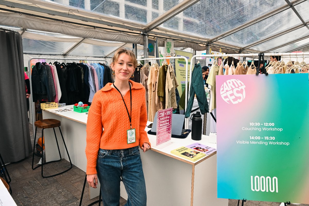 Find your sustainable style at The Fashion Quarter 👗♻️ From sustainable catwalks with upcycled masterpieces to a repair café and swap shop, it’s a runway for change. 

Don’t miss us this year—subscribe to our newsletter at mailchi.mp/earthfest/2025 for updates on Earthfest 2025!