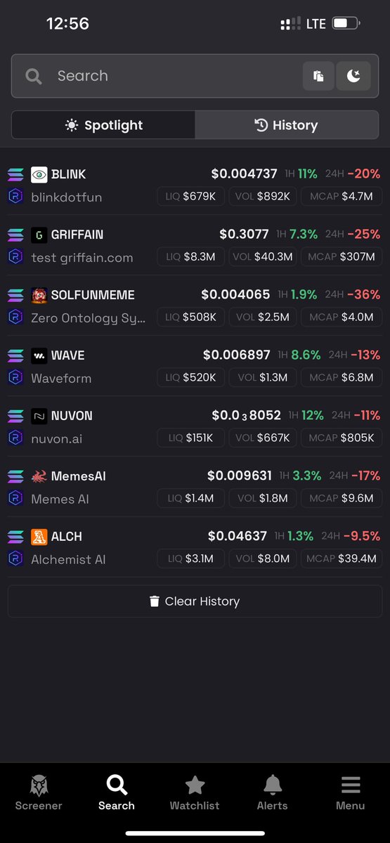 Looks like something is moving ⏳

$blink
$wave
$nuvon
$alch
$memeai
#solfunmeme
#GRIFFAIN 

If you didn’t shop this morning I am sorry but sales are probably over 🤙