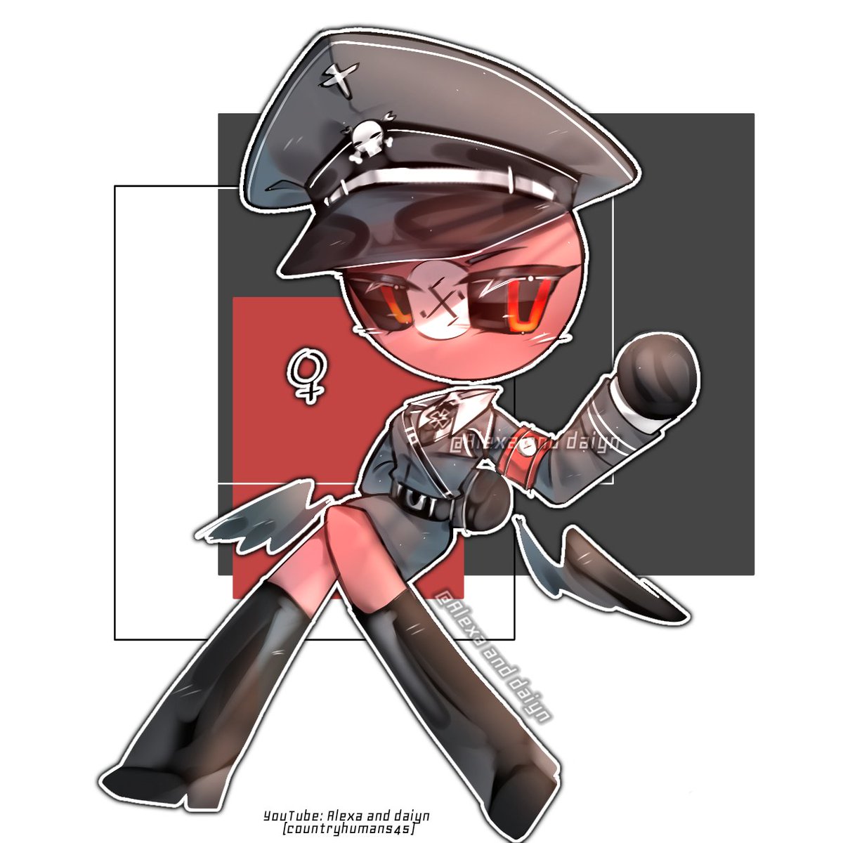 Ah woman♀️ #CountryHumans