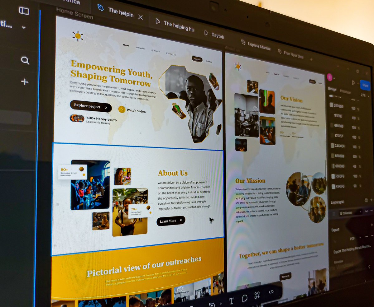 Lopeszmartins's tweet photo. Thrilled to share a web design project! 🌟 designed with speed, beauty, and user experience—every detail crafted with purpose. Check it out and let me know what you think! 💻✨ #WebDesign #UIUX #DesignDoneRight https://t.co/sAyAM7UomS