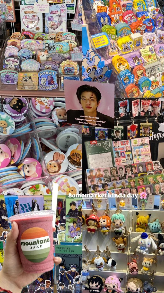 っ◔◡◔)っ 🩷𝒘𝒐𝒍𝒇𝒂𝒓𝒐𝒐𝒄𝒉𝒂𝒏𝒏𝒊𝒆’𝒔 𝒉𝒂𝒖𝒍💙

kemarin juga nyempetin ke omo market karna deket bgt sm rumah!!! 🤩

rame, penuh, dan panas 🔥 tp tetep seru liat jajanan lucu &amp; menggemaskan!!! tetep beli beberapa juga si 🫣🫣