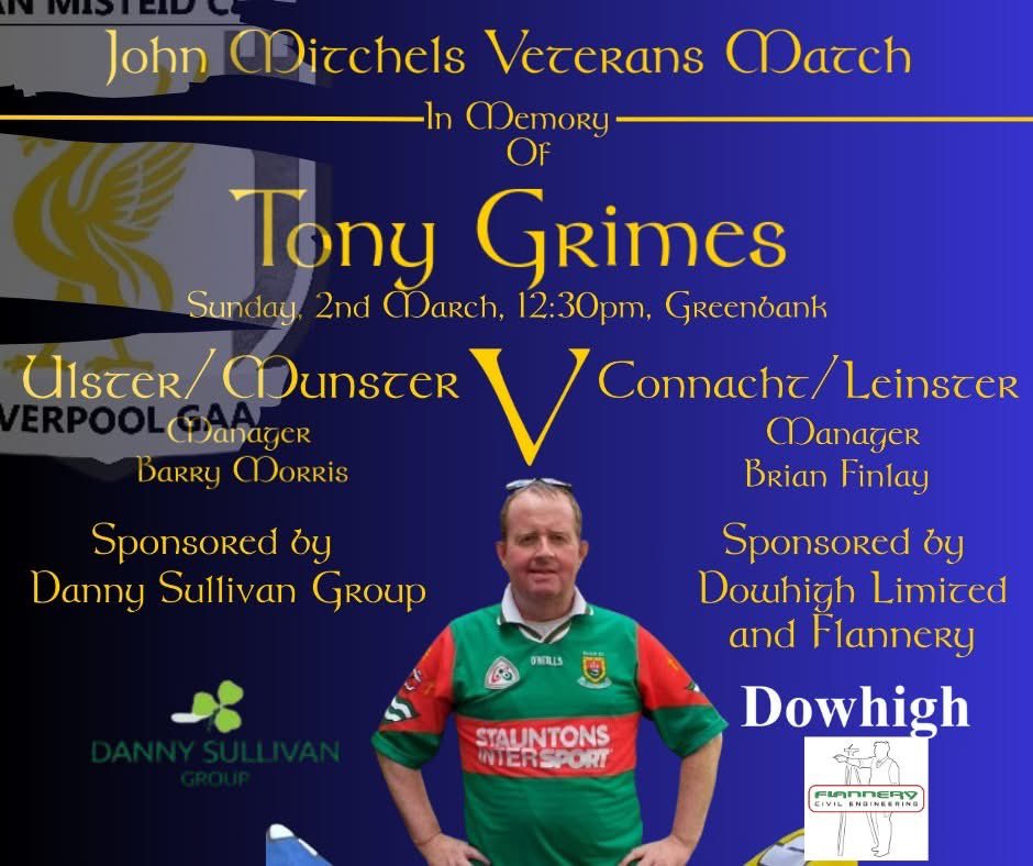 John Mitchels GAA Liverpool tweet media