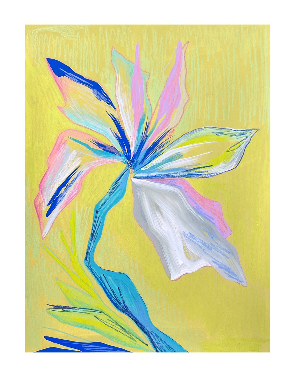 Flower on yellow 001 on <a href="/rodeodotclub/">Rodeo</a> rodeo.club/post/0x73f5C35…