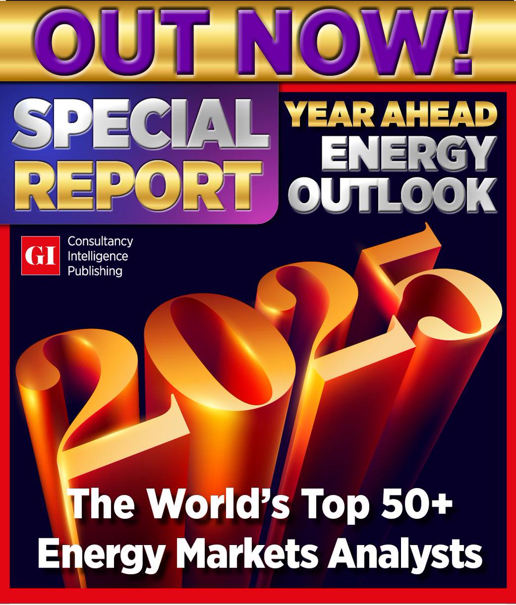 🌍 OUT NOW! Explore insights from the World’s Top 50+ Energy Markets Analysts as they break down trends, predictions, and strategies shaping the global energy landscape in 2025.

Click below to read the full report 👇
app.box.com/s/nrvp3m540a0j…

#GlobalEnergyOutlookForum2025