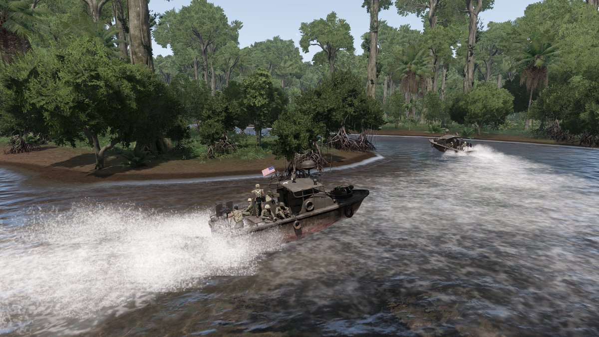 We just started our new combined arms campaign, if your interested in joining. Checkout our discord - discord.gg/ZUQ7e83DKC #SOGPF #Arma3 #Unsungredux (1/2)