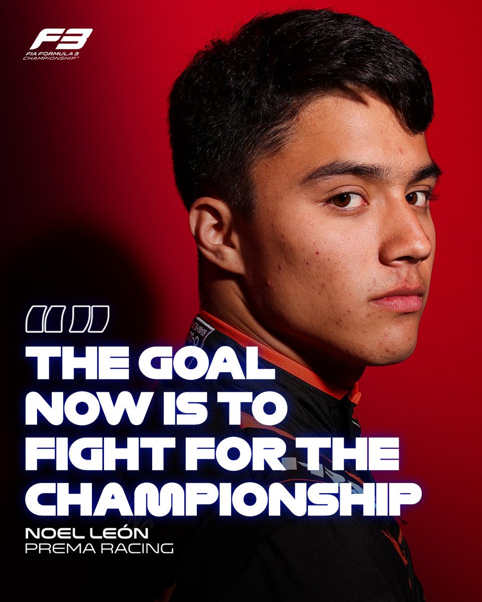 Eyes on the prize 🏆👀

Noel León is on a mission to return the drivers' title to <a href="/PREMA_Team/">PREMA</a> in 2025! 💪

#F3 #RoadToF1
