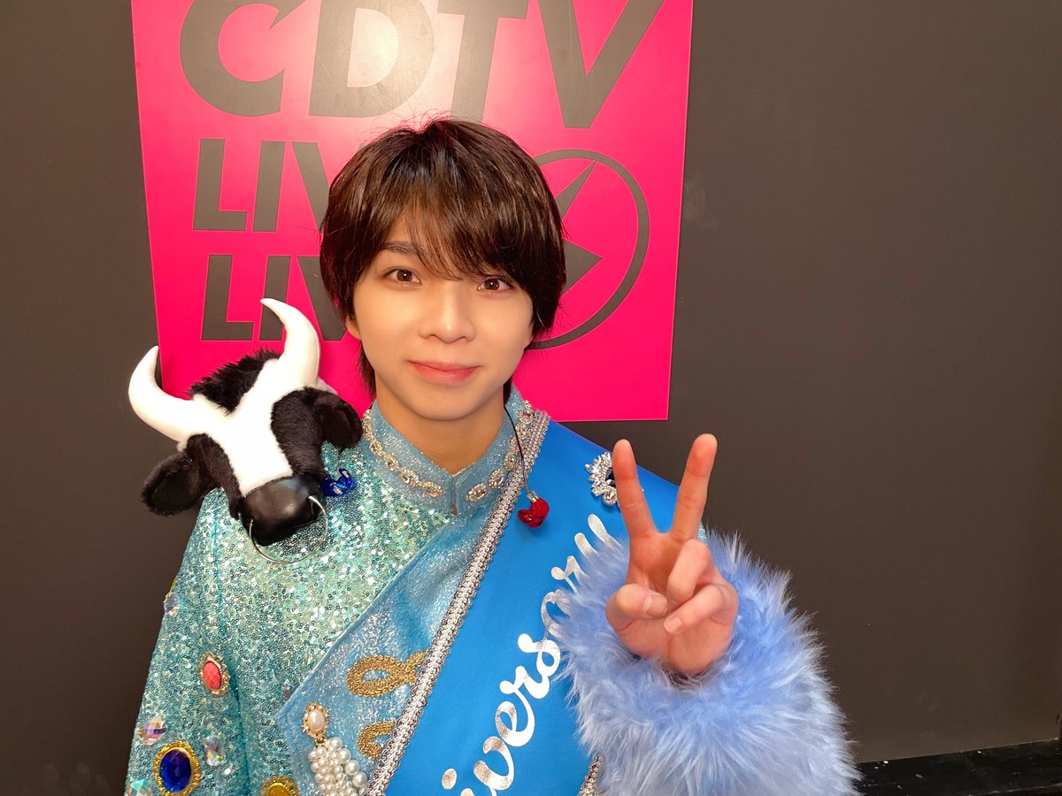 M!LK🐮青の衣装 メンバーカラー💙サファイアブルー #塩﨑太智