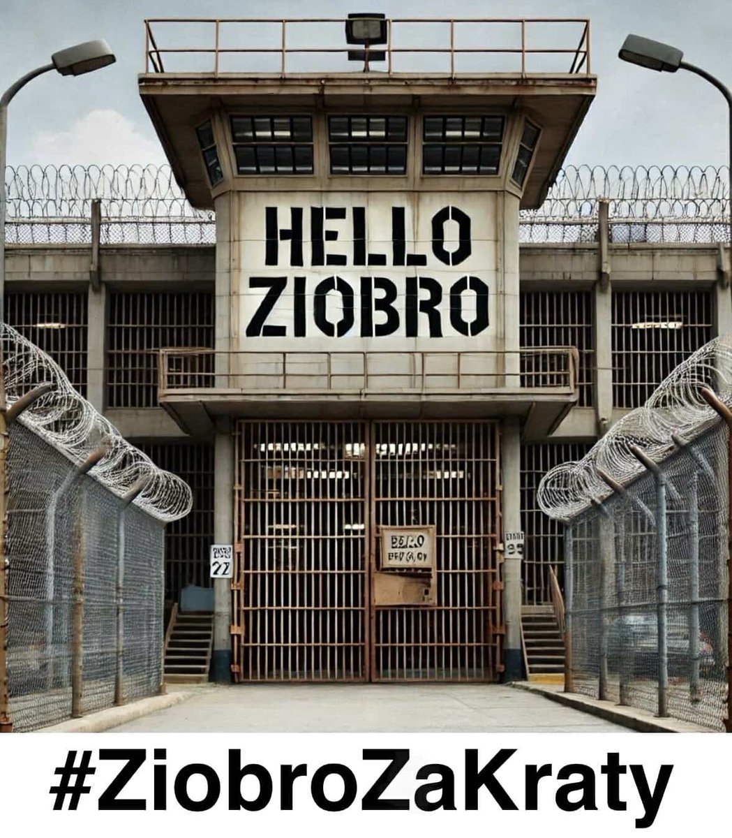 adam_banaszek's tweet photo. @Dariusz45309181 Ziobro, cela czeka 
#ZiobroZaKraty https://t.co/jKfxogtvia