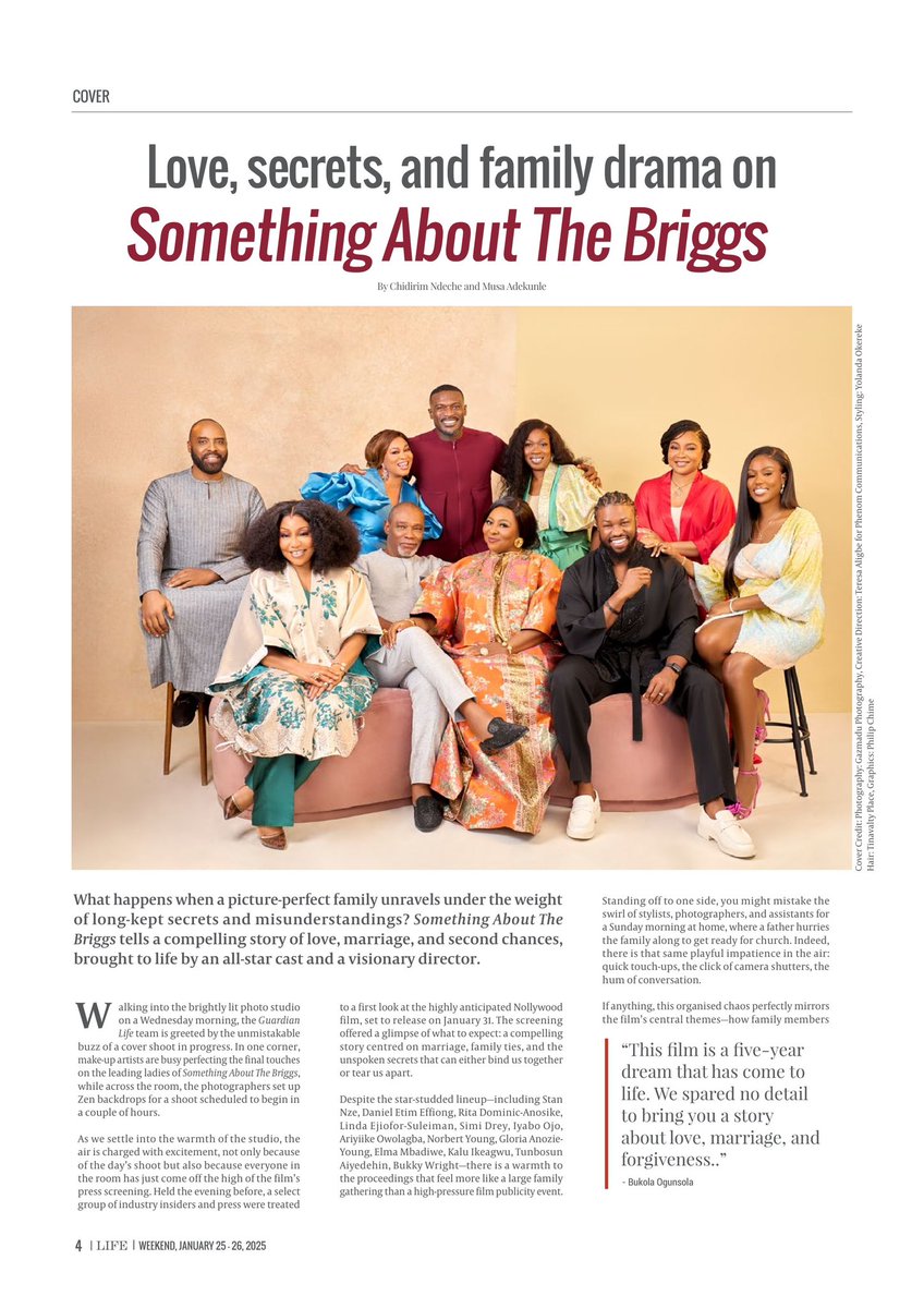 PhenomComms's tweet photo. Go behind the scenes of the exclusive cover shoot with the talented cast of Something About the Briggs!

Guardian Life caught up with the stars to dive into their characters, the making of the movie, and what makes this story so special. https://t.co/YZdcEyoLfl