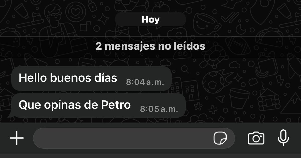 FelipeColino's tweet photo. Perks de vivir en Colombia es despertarse con mensajes así https://t.co/TAoRpG7NHW