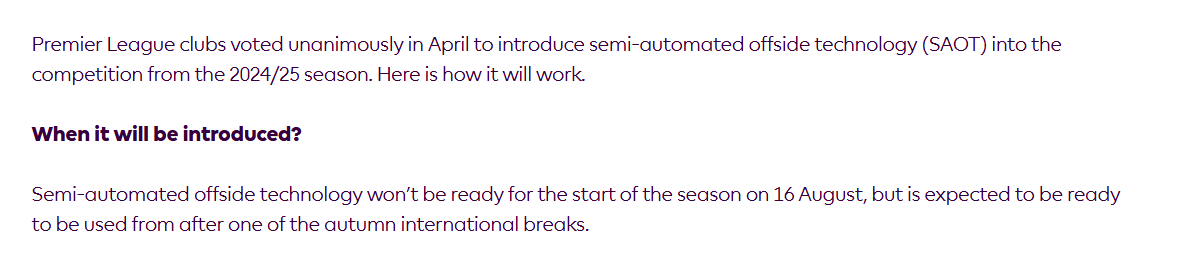 trduchuy00's tweet photo. @terryflewers @FA_PGMOL Even Serie A has used Semi-automated offside technology. And why tf does EPL not use it now??? https://t.co/Xymr0xve0c