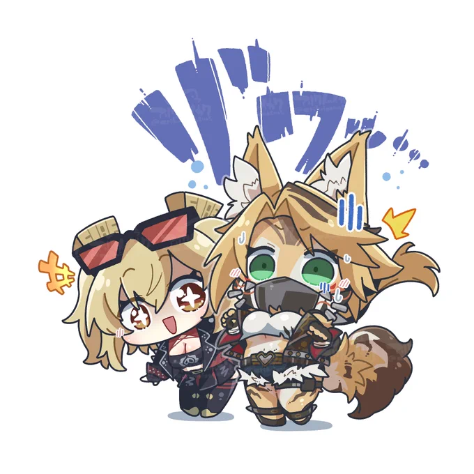 「待ってたよ〜ネコちゃ〜ん」#zzzero #ゼンゼロ 