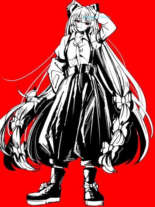 らくがき妹紅 