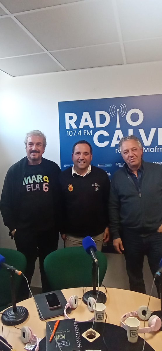 Ràdio Calvià FM (@radiocalvia) on Twitter photo #inviptados
El programa InVIPtados con <a href="/JaimeRoigdeDie1/">Jaime Roig de Diego</a> y Xisco Barceló Martínez ha contado con la presencia de Javier Escribano, miembro de la Fundación Escribano.
👉🎧shre.ink/bL11 #inviptados
El programa InVIPtados con <a href="/JaimeRoigdeDie1/">Jaime Roig de Diego</a> y Xisco Barceló Martínez ha contado con la presencia de Javier Escribano, miembro de la Fundación Escribano.
👉🎧shre.ink/bL11
