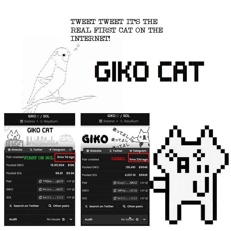 OG_Giko's tweet photo. @iam_pope @100xAltcoinGems @gikocoinsol 🚀💎 #Giko is tanking hard! 🤑💥 Because you were tricked into buying the FAKE COPYCAT GIKO? Karma kicking in. THE ORIGINAL #Giko is at 25k MC! Don’t wait, dominate! 💪🔥. Let's flip the script on the copycat losers! ⏳🚀 Buy the original Giko? Make millions! https://t.co/IYaaFOfg4x