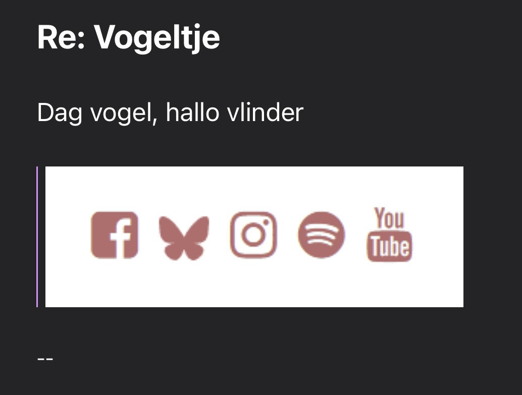 Bluesky, nothing but Bluesky from now on.