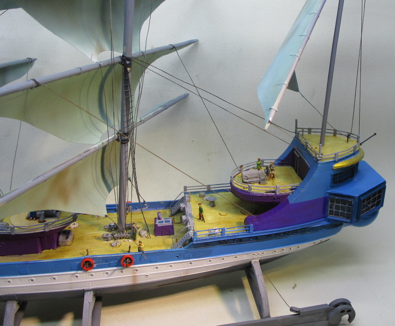 hws5mp's tweet image. Lovely "Ice Rigger" model by Buzzbomb on the What If Modellers forum, inspired by @RodneyMStudios &amp;amp; Michael Moorcock's story The Ice Schooner. 
More pics &amp;amp; link to follow. 
@MoorcocksMisc #scalemodels #modelmaking #fantasyart