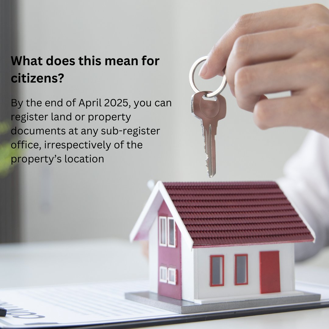 samraat_group's tweet photo. The Maharashtra Government has introduced the One State, One Registration scheme, set to roll out in April 2025. This initiative aims to simplify property registration across the state. https://t.co/khm1ADzFWf