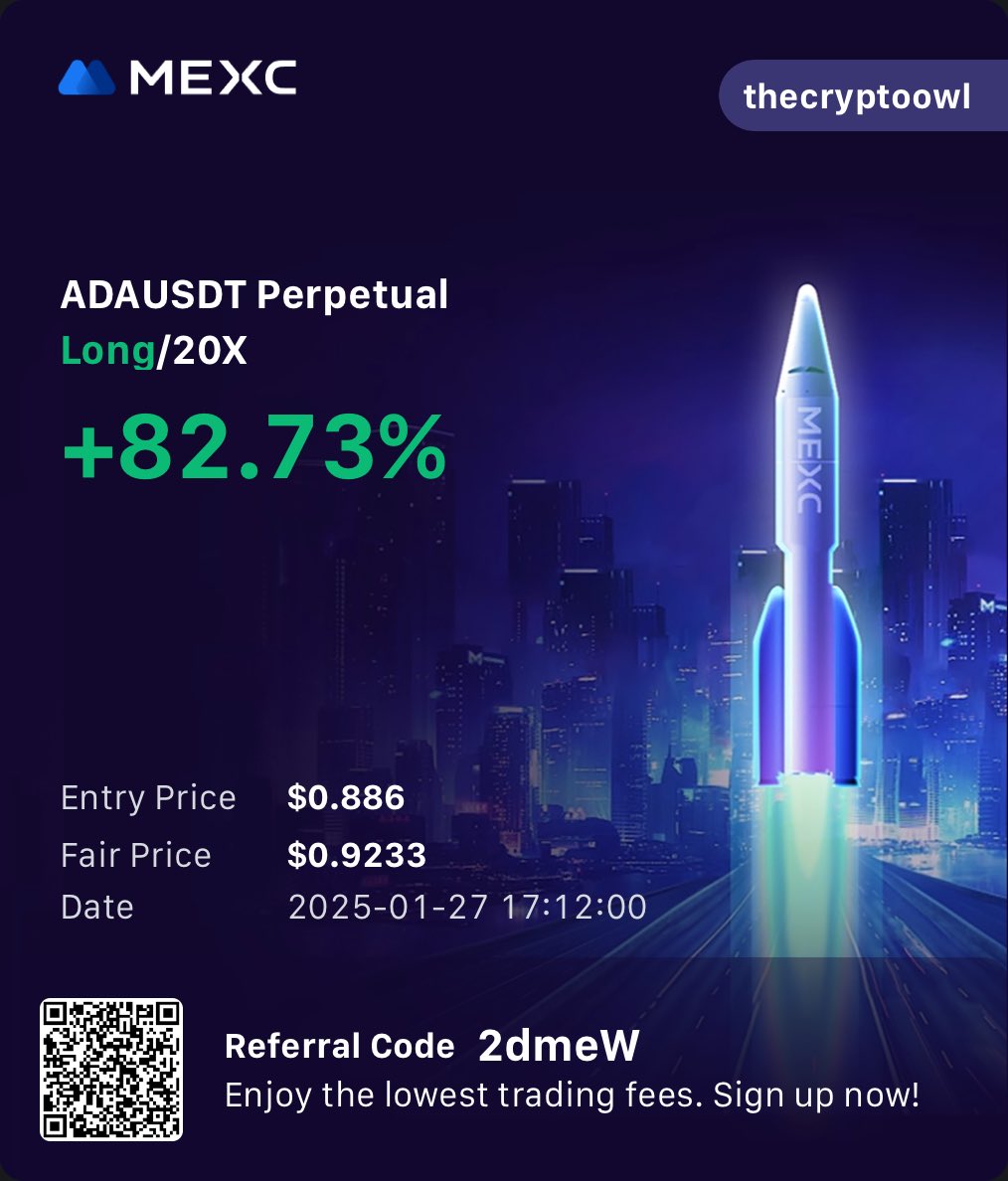 ItsOwlPrints's tweet photo. Massive start to the week
$WOO - $POPCAT - $ADA - $PENGU

Last chance before we lock the free group ⬇️ 

https://t.co/aLUTrBIG5B

$$$ to 1 of you, share your address and retweet. https://t.co/FMKRro48Zs