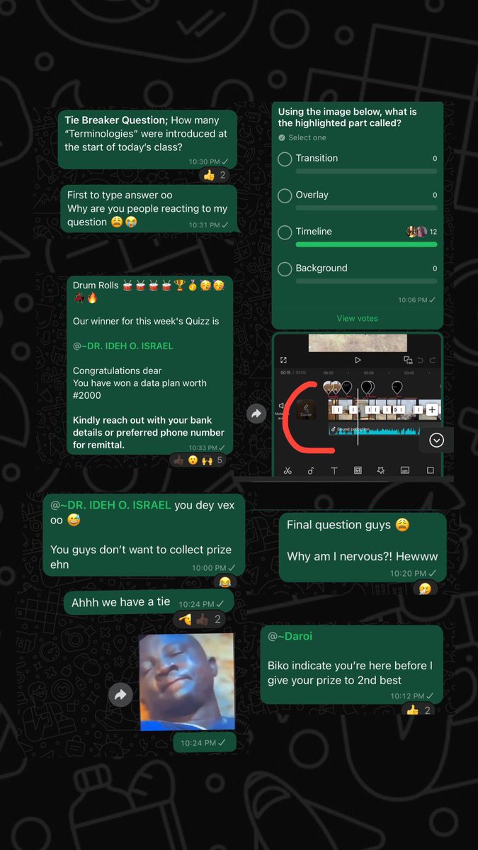 DinmaofHarvard's tweet photo. Yesterday’s class was solid! Day 1 of the Beginner’s Mobile Video Editing class.
Here are reviews + how it went.🤭
#dinmaedemba #videoeditingclass #mobilevideoeditor https://t.co/xYD2wtmHph