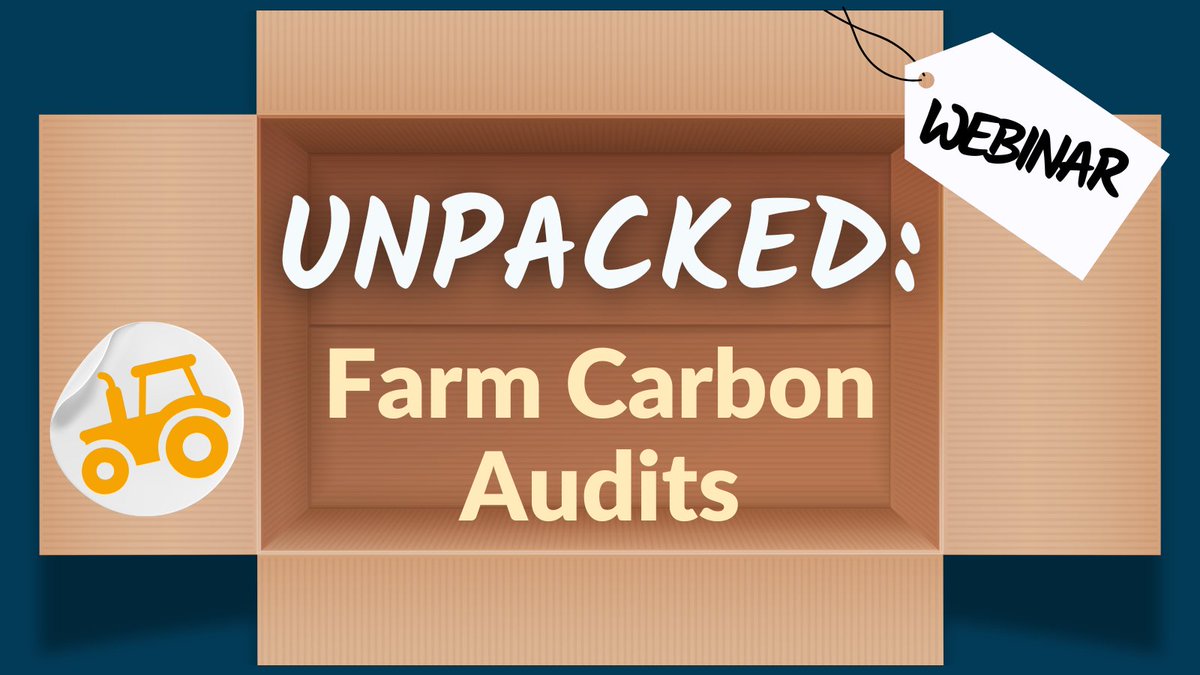 🚜 Zero Carbon Cumbria – Farm Carbon Audits Webinar – 7-8.15 pm, Monday 10th February. For more details and to book your FREE place, see cafs.org.uk/events/?civiwp…🚜
