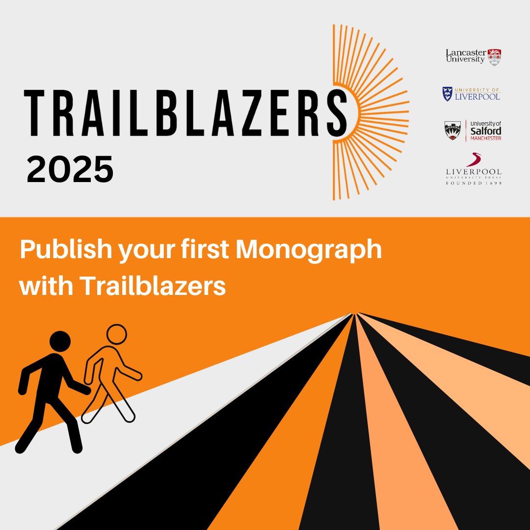 Lancaster University Library (@lancasterunilib) on Twitter photo Publish your first Monograph with Trailblazers: Applications open for schemes 2025 intake
lancaster.ac.uk/library/news/p… Publish your first Monograph with Trailblazers: Applications open for schemes 2025 intake
lancaster.ac.uk/library/news/p…