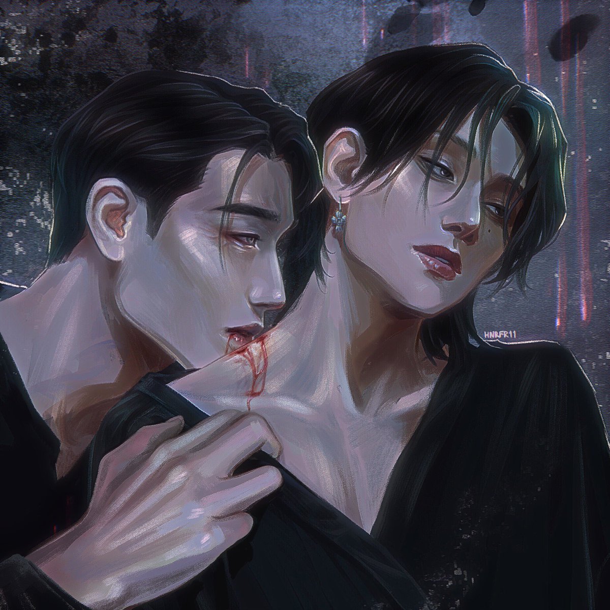 hnrfr11's tweet image. wsn vampire au

#낫웡 #woosan
#ATEEZfanart