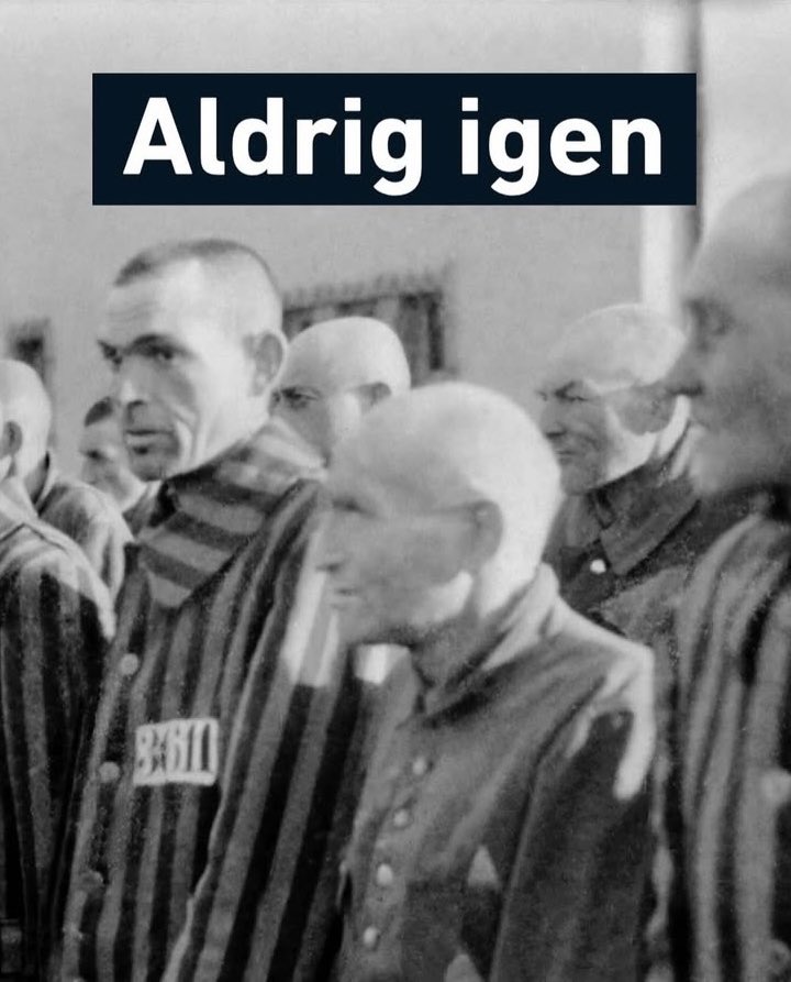 VUngdom's tweet photo. I dag markerer vi 80-året for befrielsen af Auschwitz

Æret være ofrenes minde

#aldrigigen https://t.co/niudQrYt5q