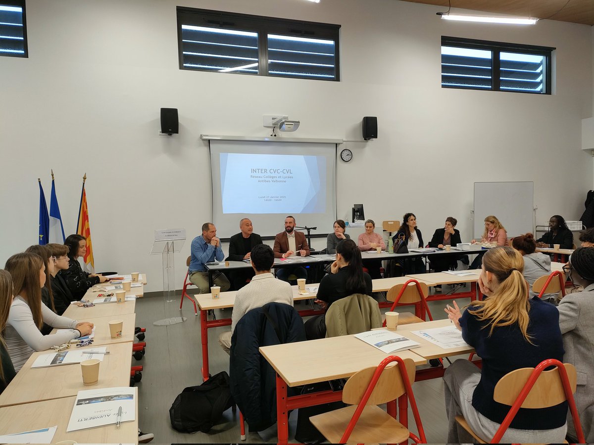 Lycée Audiberti ANTIBES @académieNice @maregionsud tweet media