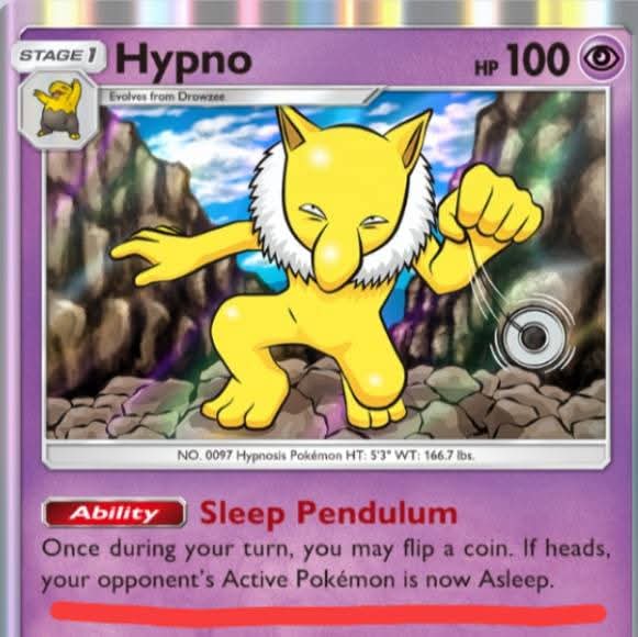 Besteau1's tweet photo. My Toxic Stall deck for #PokemonTCGPocket 
2 Drowzee
2 Hypno
1 Grimer
1 Muk
2 Koffing
2 Weezing
2 Sabrina (pull out full evo pkmn)
2 X Speed
1 Hand Scope (check for evos)
1 Red Card
1 Koga
2 Pokeball 
1 Professor Research

You only use Hypno for it's ability.

Have Fun! https://t.co/OJyBfGPHxI