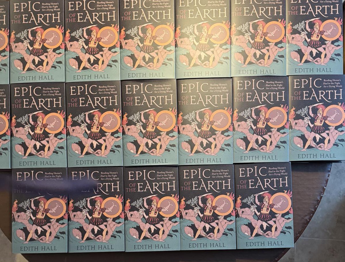 @edithmayhall (@edithmayhall) on Twitter photo New book arrived. We must save the planet, comrades; Homer can help us a little. Thanks <a href="/Twhittermarsh/">Tim Whitmarsh</a> for telling me to pay attention to the gods, <a href="/katrinajkelly/">Katrina Kelly</a> for the title, <a href="/RickyPo/">Richard Poynder</a> for tree-hugging with me and <a href="/HeatherGold20/">Heather Gold</a> for believing in the project <a href="/Durham_Classics/">Durham Classics and Ancient History</a> New book arrived. We must save the planet, comrades; Homer can help us a little. Thanks <a href="/Twhittermarsh/">Tim Whitmarsh</a> for telling me to pay attention to the gods, <a href="/katrinajkelly/">Katrina Kelly</a> for the title, <a href="/RickyPo/">Richard Poynder</a> for tree-hugging with me and <a href="/HeatherGold20/">Heather Gold</a> for believing in the project <a href="/Durham_Classics/">Durham Classics and Ancient History</a>