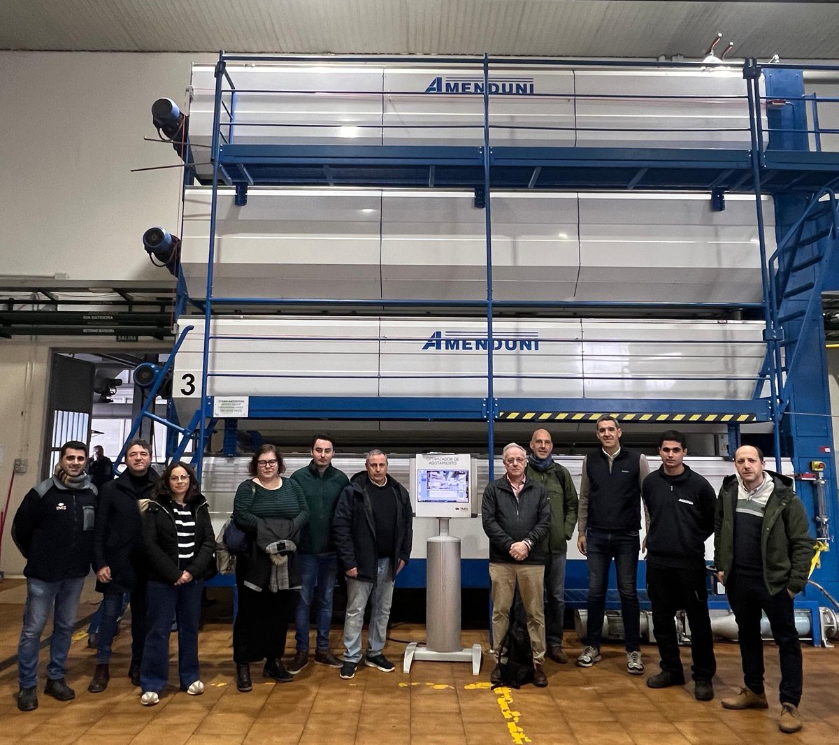 citoliva's tweet image. Reunión del proyecto #AEI Almazara óptima 3 en @OleocampoSCA para asegurar que el gemelo digital de almazara que se está desarrollando recoja todos los procesos que tienen lugar en la fase industrial de producción de aceite de oliva #INOLEO