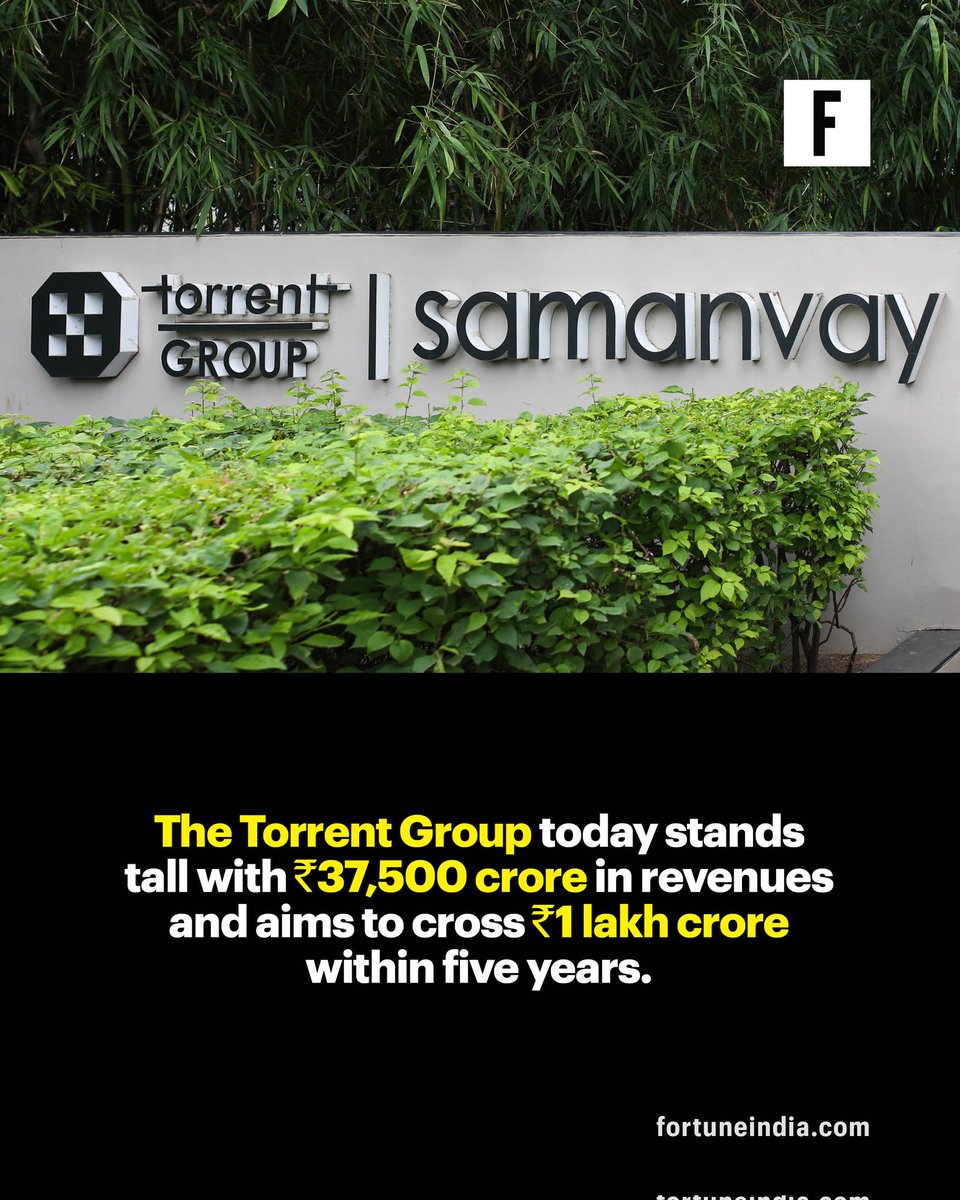 FortuneIndia's tweet image. #FortuneIndiaMagazine | Read more on how massive the #TorrentGroup has become over the years and follow Fortune India for more such quick and crisp updates.

#Januaryedition #diversification #pharma