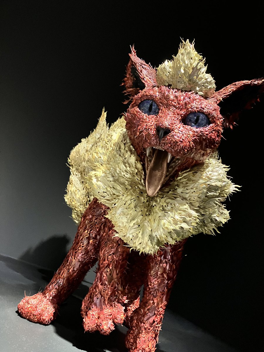 rikutoabebe's tweet photo. 恭佑さん@kyosuke_kNeon とポケモン工芸展に行ってきた！

それぞれテーマとそれを表現する方法が多種多様でとても刺激になりました！

その後はお買い物して一緒に曲作って飯作って食べて
とても充実した一日でした😋

特に気に入ったのはこの4枚！ https://t.co/cxdZB6ZiRs