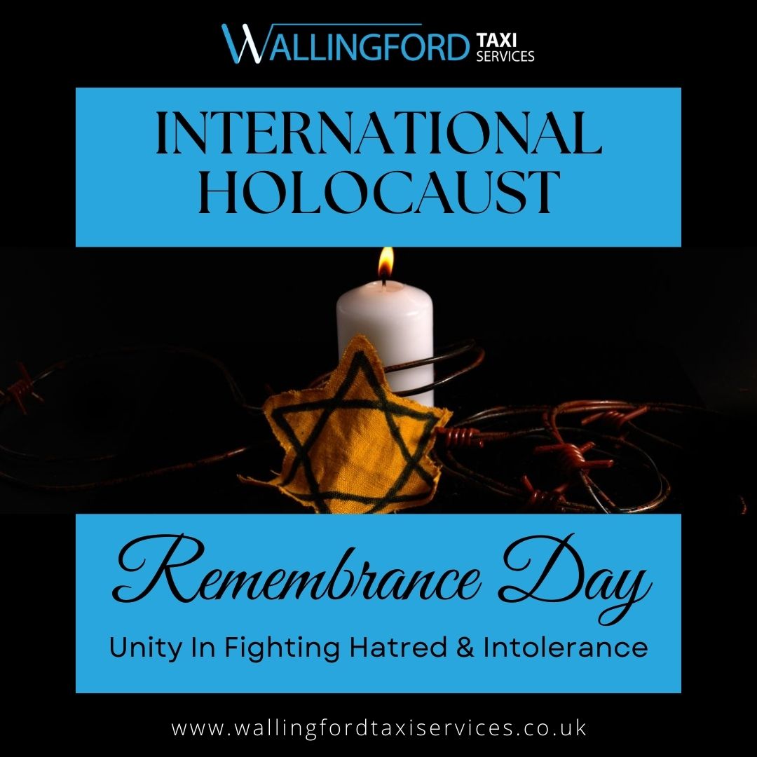 WallingfordTax3's tweet photo. Happy Holocaust Remembrance Day, In memory of the victims, for a future of peace.
โ๏ธ01491 352 102
๐https://t.co/wS34l2Ya7v
#wallingfordtaxis #wallingford #taxis #transport #2025Service #HolocaustRemembranceDay #MondayMotivation #MondayMorning https://t.co/mH5xFnQCsq
