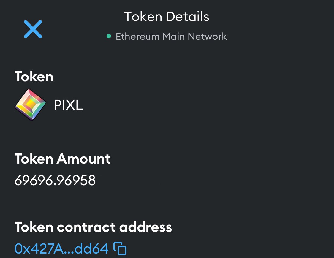 Took this dip as an opportunity to have a meme amount of $PIXL