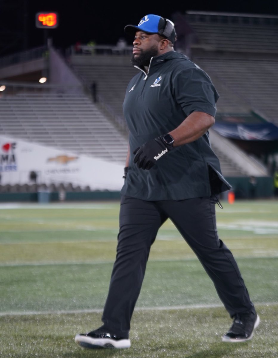 BREAKING: Benjamin Russell is hiring Montgomery Catholic’s Kirk Johnson as its head football coach. Johnson spent 12 years at Catholic, four as the head coach. He went 55-2 with the Knights with back-to-back state titles (4A, 5A) as the head coach. Johnson earned 5A coach of the