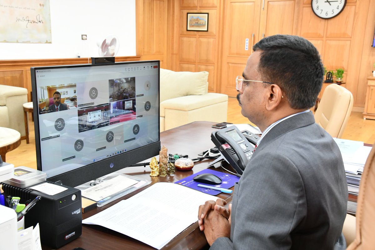 It was an honour to virtually participate in the inaugural function of the North East Aroma Conclave (NEAC) 2025 held in Jorhat today, graced by Dr. Jitendra Singh, Hon’ble Union Minister of Science &amp; Technology, Dr. N Kalaiselvi, Director General CSIR and Secretary DSIR, Dr.