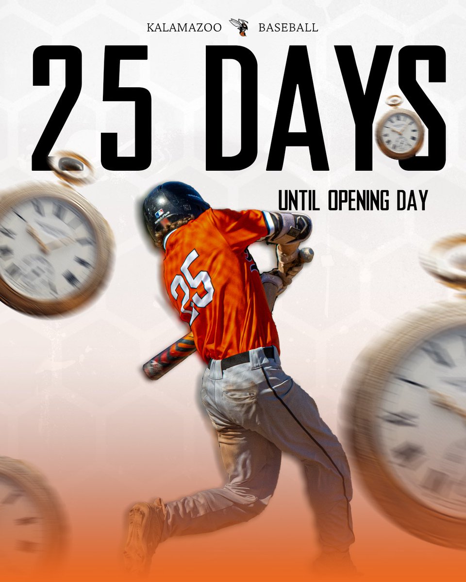 Time continues to wind down! We are now 2️⃣5️⃣ days away until we take the field! 🐝⚾️

#d3baseball