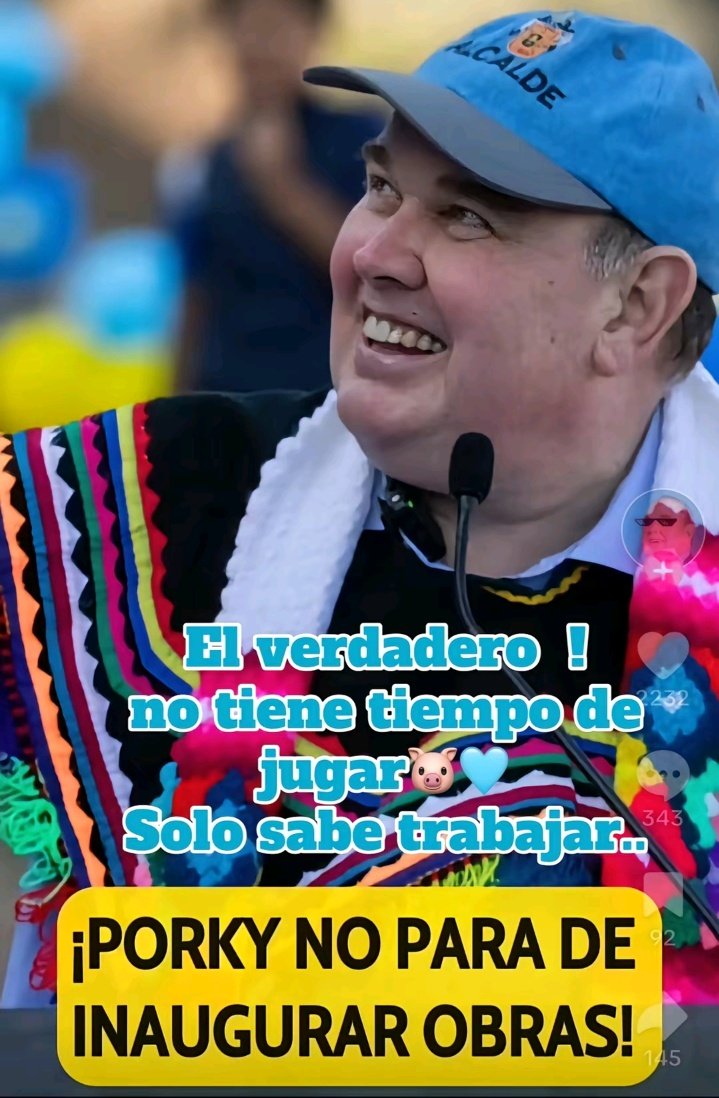 peruvianbrave's tweet photo. ¡RECUERDEN!
Harán todo lo posible para bajarse a Lord Porky, pero no podrán lograrlo.
........
Hagamos tendencia👇
#PorkyPresidente2026 https://t.co/EfldgCYiH9
