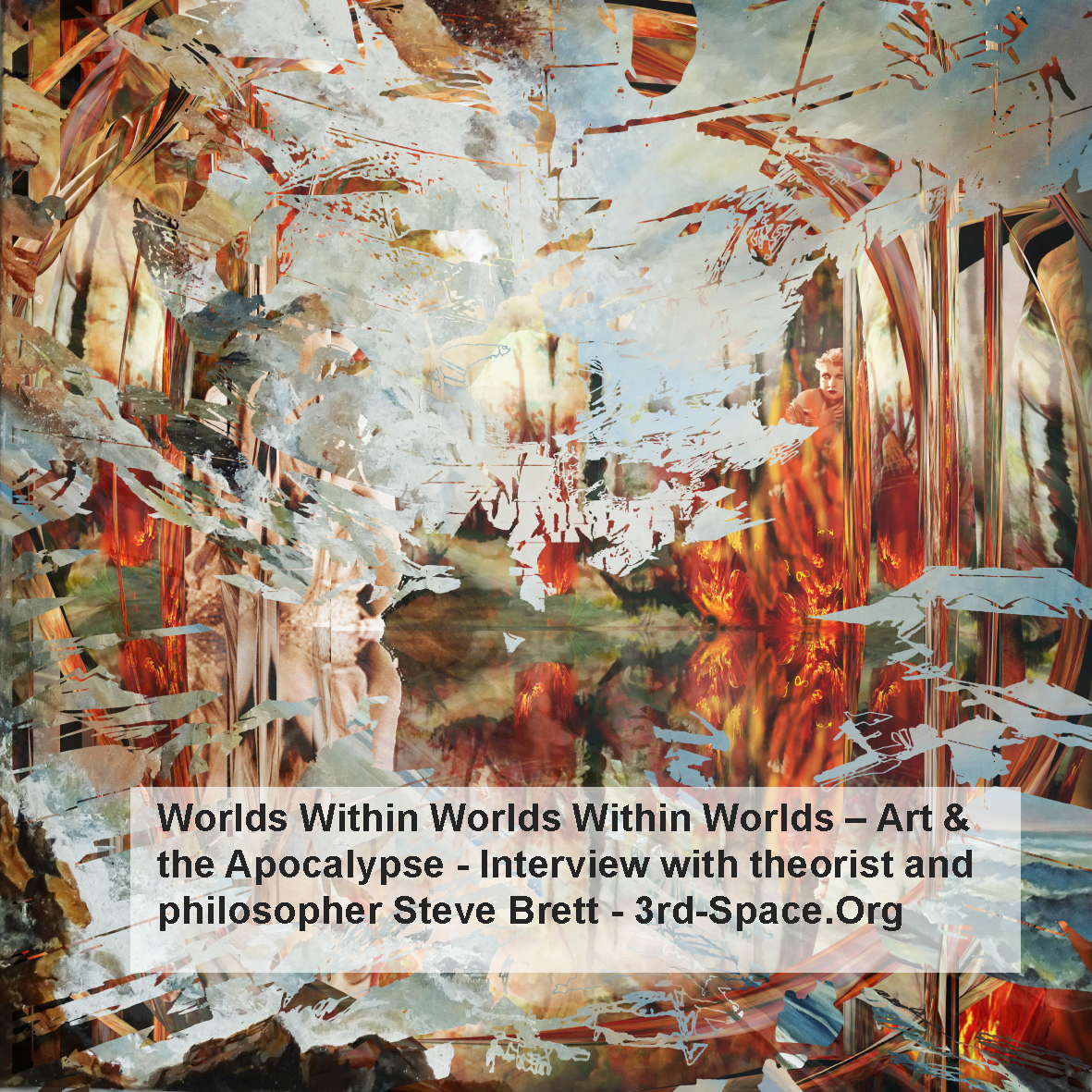 Discussion with Steve Brett of 3rd Space  'what is happening in the art world in relationship to the global crisis we’re facing 3rd-space.org/worlds-within-…

#art #artist #painting #trauma #complexity