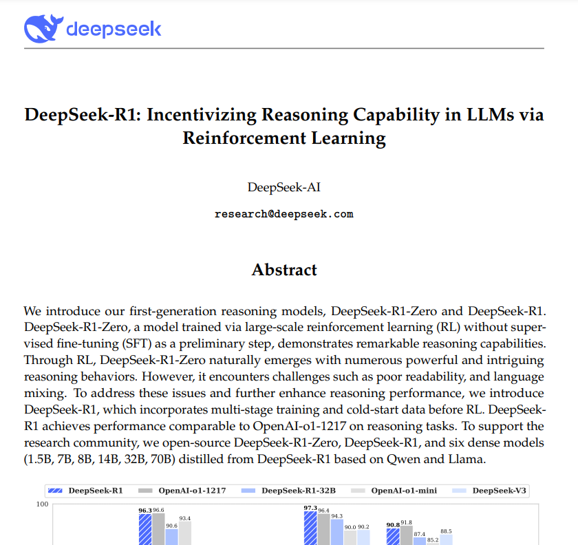 heyshrutimishra's tweet photo. 6. Liang isn’t afraid to share.

DeepSeek published their groundbreaking methods in a paper co-authored by 200+ researchers.

The company’s transparency fuels innovation, but critics question how they’ve achieved such rapid efficiency. https://t.co/uG7O9E3rXI