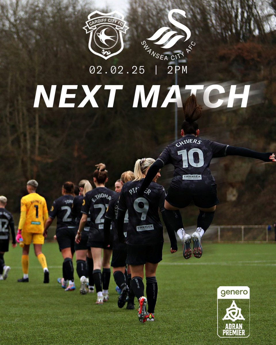 🔜 𝗡𝗘𝗫𝗧 𝗨𝗣

The south Wales derby 🖤🤍