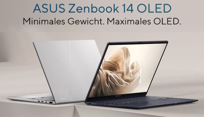 ASUS Zenbook 14 OLED: 26% Rabatt, Gratis-Versand 
gutscheindeal.de/deals/asus-zen…