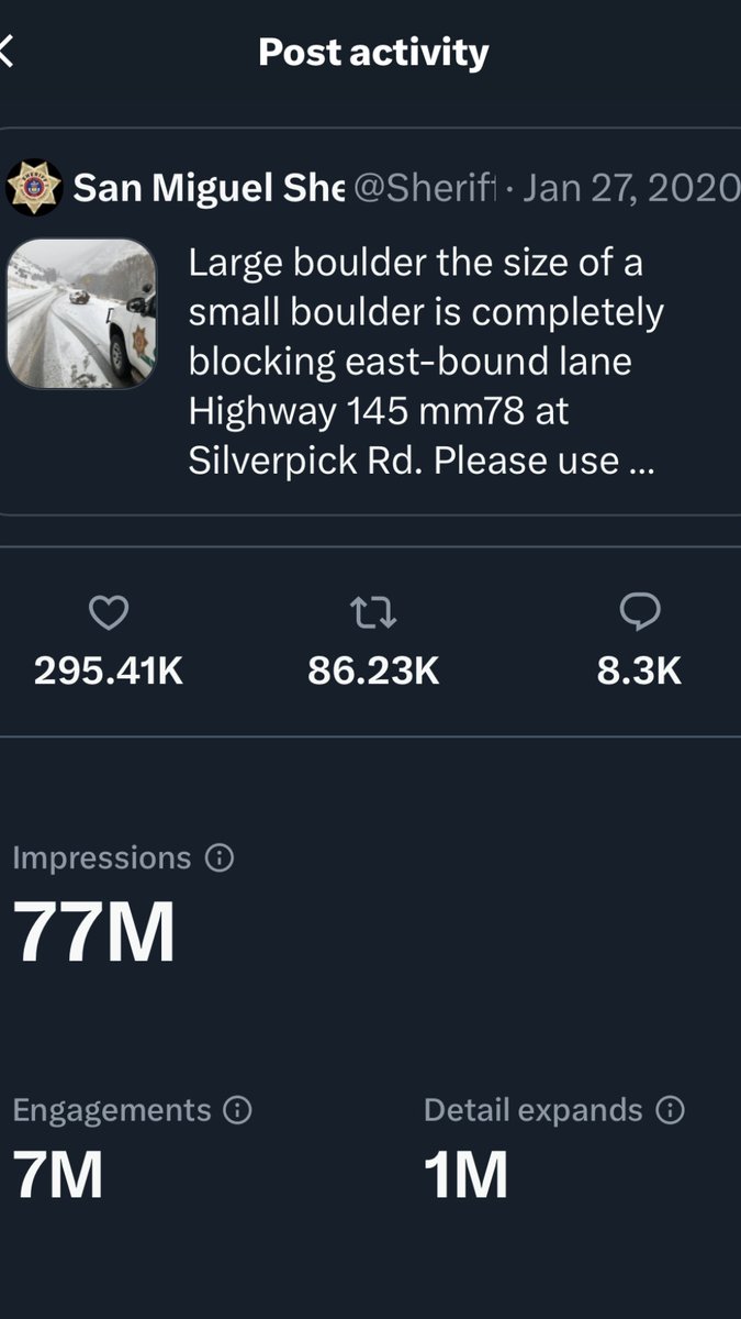 San Miguel Sheriff tweet media