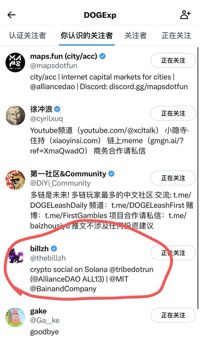 Crypto_Starry's tweet photo. “我本来可以很快乐，都是币圈害了我”
在春节放假前一天发现卖飞22个solana≈ 5000U
这次来总结卖飞原因，我反思一下

$DOGExp #DOGExp
Kb37FRRC9e6fk576MSLfuDLjVrJqNJizjKpxss5NJ6n

卖飞原因：
1️⃣入场点位在震荡
一般这种点位震荡的（指在成本线徘徊），我会撤走。
这次修改一下这个观念，对于有强关注的Token，我下一次会忍一下。
看一下插件扫描的结果
@tribedotrun 的创始人关注
其实这种强关注可以在震荡位忍一下的，这次卖飞也是有点心态因素在里面。

2️⃣高税项目
税20/20
高税项目我一般不太玩的，这种PvP很容易亏钱。
以后可以改一下这个观念，因为 $TRUMP 也是高税项目，给我带来了一笔钱。

3️⃣总结
还是得叙事为核心，为强叙事买单。
但是这种卖飞其实也很难去改正，可能是今天财运不咋地，休息了~GN