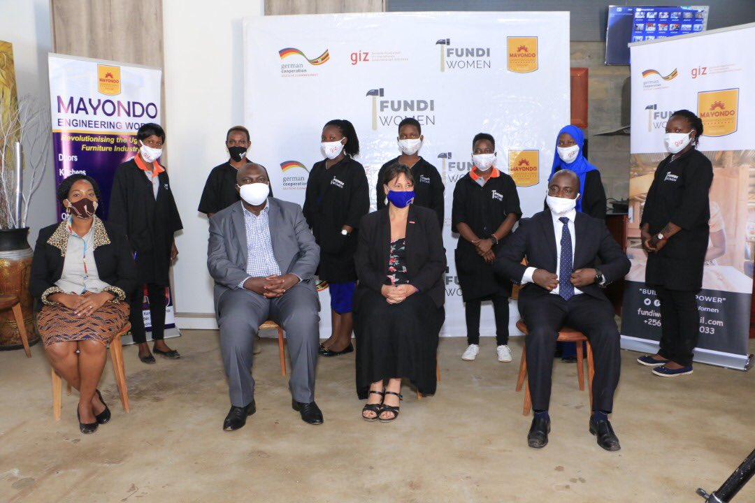 Flashback: Twenty women made history as the first graduates of the <a href="/FUNDIWomenUG/">FUNDI Women</a> Project.

The women, who received training in various aspects of carpentry, were given their accreditation >>> nilepost.co.ug/news/90146/fun… 

#FundiWomen