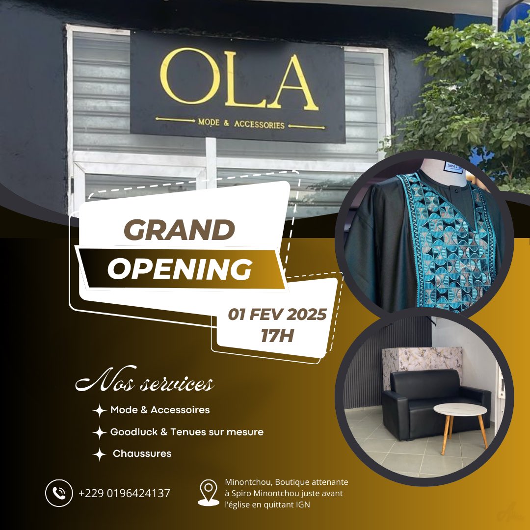 🇧🇯OLA MODE ET ACCESSOIRES 🇧🇯 tweet media