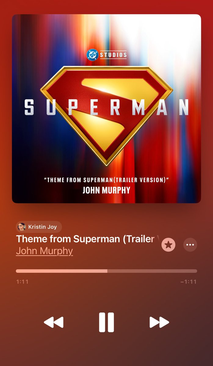 KLM_blessed's tweet photo. @John___Murphy This is incredible. Chills. Fan of the original Superman films. Made my heart swell. 
And of course, a bit weepy over Christopher Reeve. So well done. Thank you! https://t.co/n4U7TKE19H